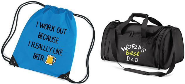 Personalized Duffel Bag for Active Dads
