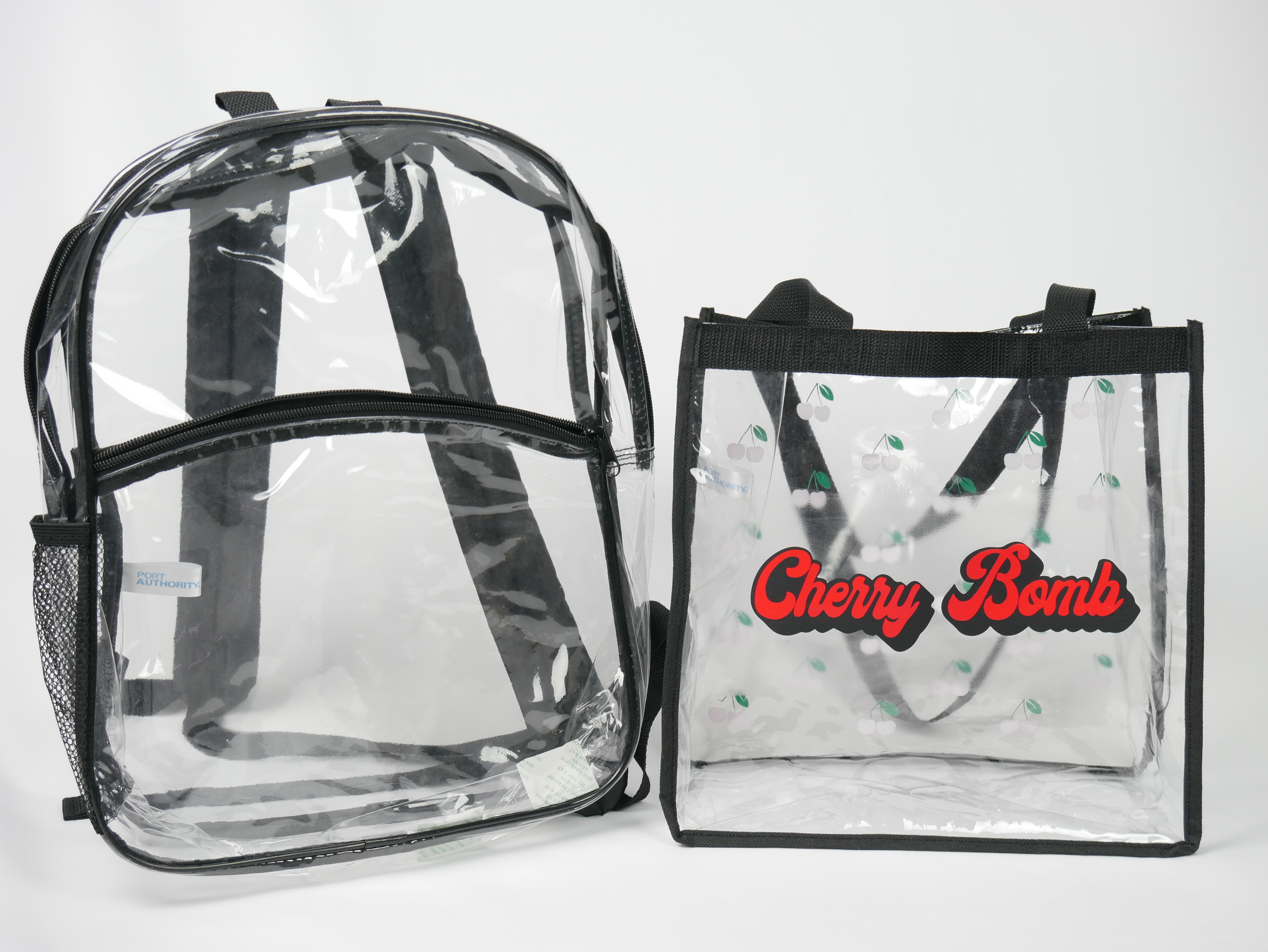 Applying HTV on Clear Plastic Backpacks and Tote Bags